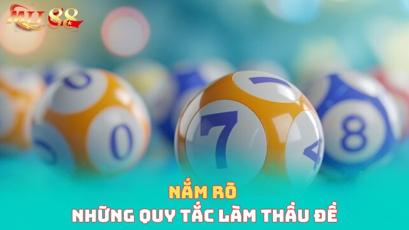 Nắm rõ những quy tắc làm thầu đề